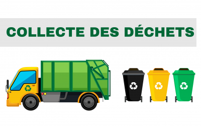 Calendrier de collecte des bacs jaunes et gris 2026