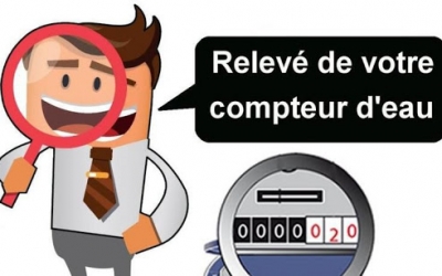 Relevé des compteurs d'eau